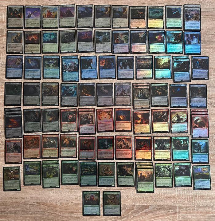 Lot de 700 cartes lord of the rings ( seigneur des anneaux) magic the gathering ENG - photo numéro 17