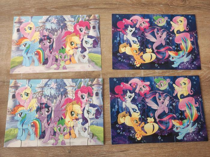 Puzzles little poney 2x24 pieces - photo numéro 2