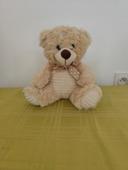 ourson en peluche crème 25 cm