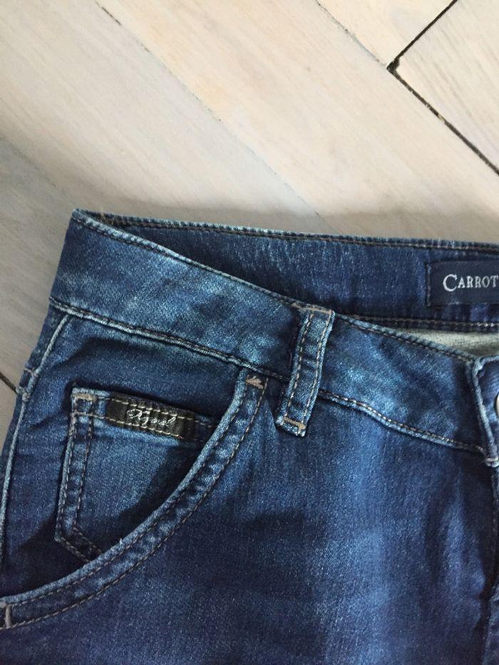 Jeans kaporal forme carott - photo numéro 4