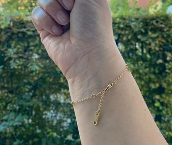 Superbe bracelet tendance en Acier inoxydable 💛 - photo numéro 5