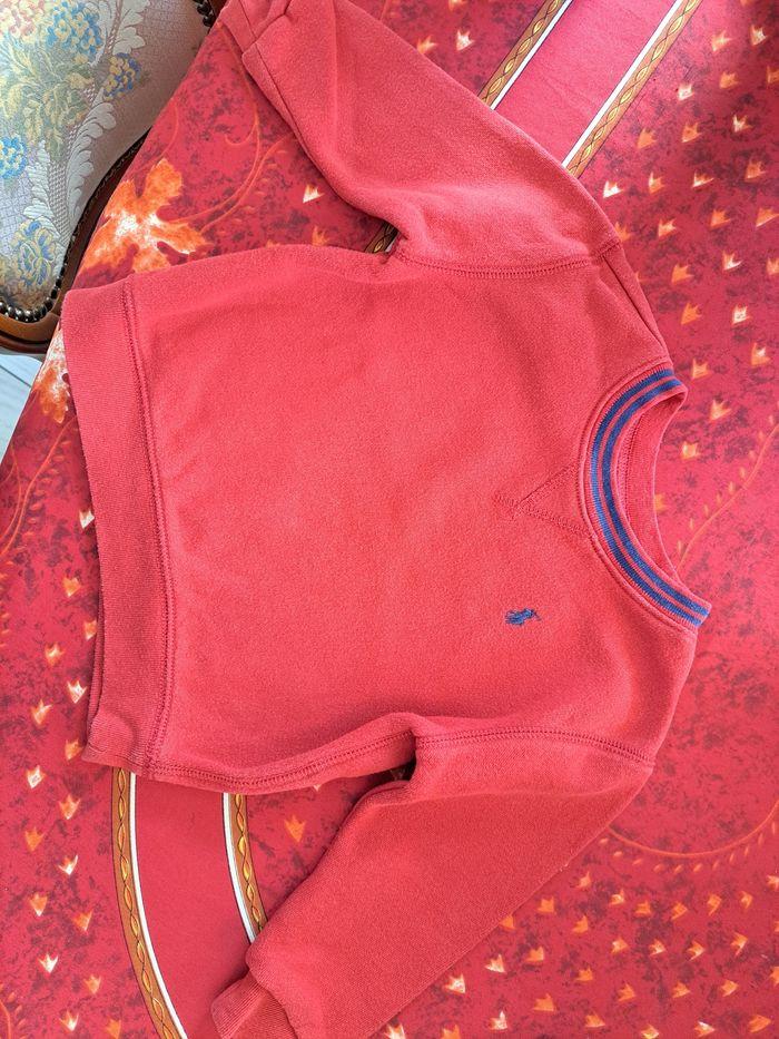 Beau pull Ralph Lauren 2 ans rouge - photo numéro 2