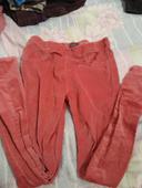 Jegging velour fille 12 ans