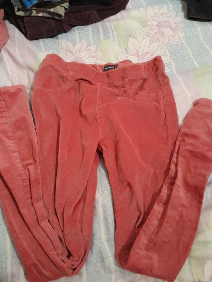 Jegging velour fille 12 ans - photo numéro 1