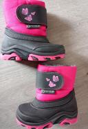 Bottes de neige fille roses 20/21