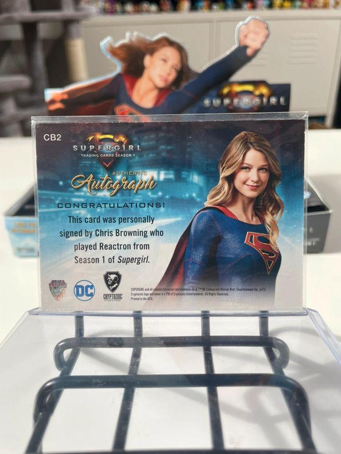 Carte autographe Supergirl - photo numéro 3