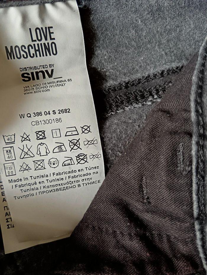 Slim taille haute Love Moschino taille w28 - photo numéro 14