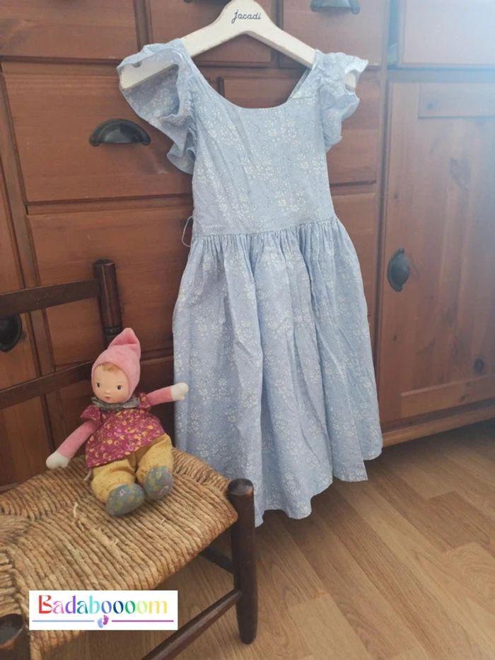 Robe jacadi liberty 4 ans tbe - photo numéro 1