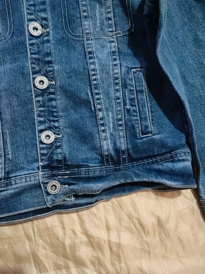 Veste en jeans 8 ans - photo numéro 5