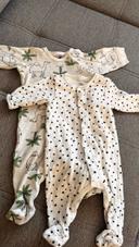 Lots deux pyjamas petit bateau