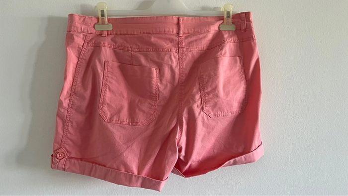 Short en toile corail Grain De Malice - photo numéro 5