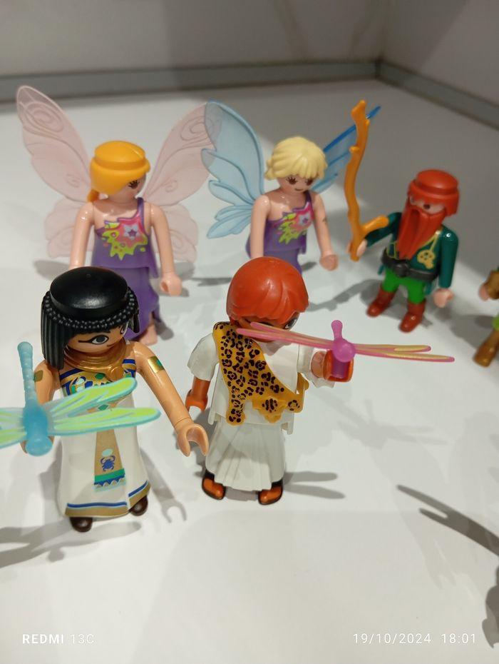 Lot  14 personnages playmobil - photo numéro 2