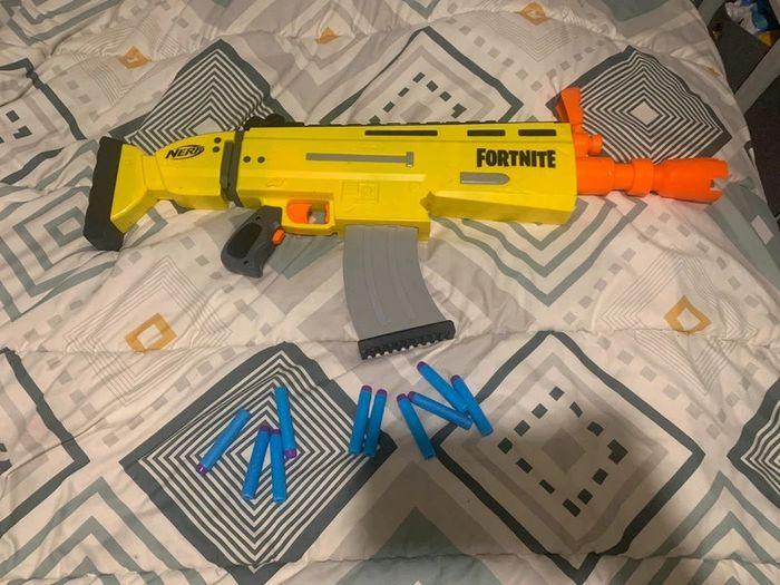 Jouet pistolet Nerf fortnite ar-1 - photo numéro 2