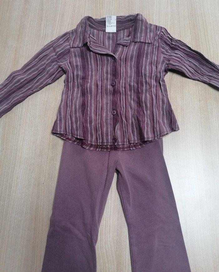 Ensemble chemise pantalon 4 ans - photo numéro 1