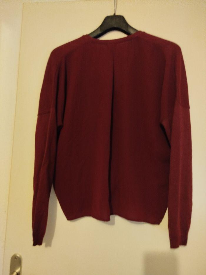 Cardigan Oversize bordeaux Promod - photo numéro 12