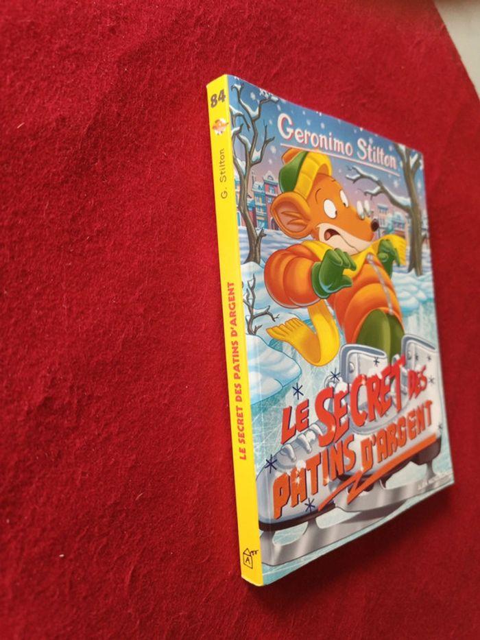 Geronimo Stilton tome 84 " Le secret des patins d'argent " Albin Michel Jeunesse - photo numéro 5