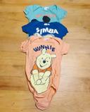 Lot de 3 bodies Disney taille 24 mois