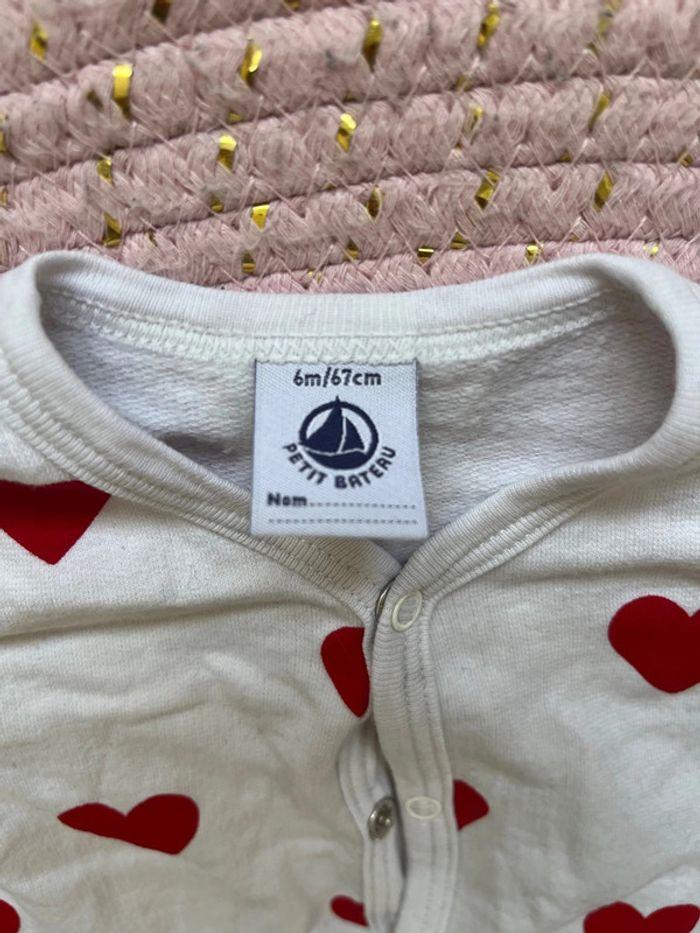 Pyjama petit bateau cœurs - photo numéro 2