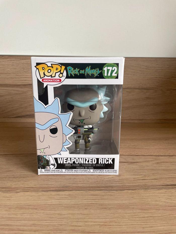 Figurine Funko Pop Rick et Morty : Weaponized Rick 172 - photo numéro 1