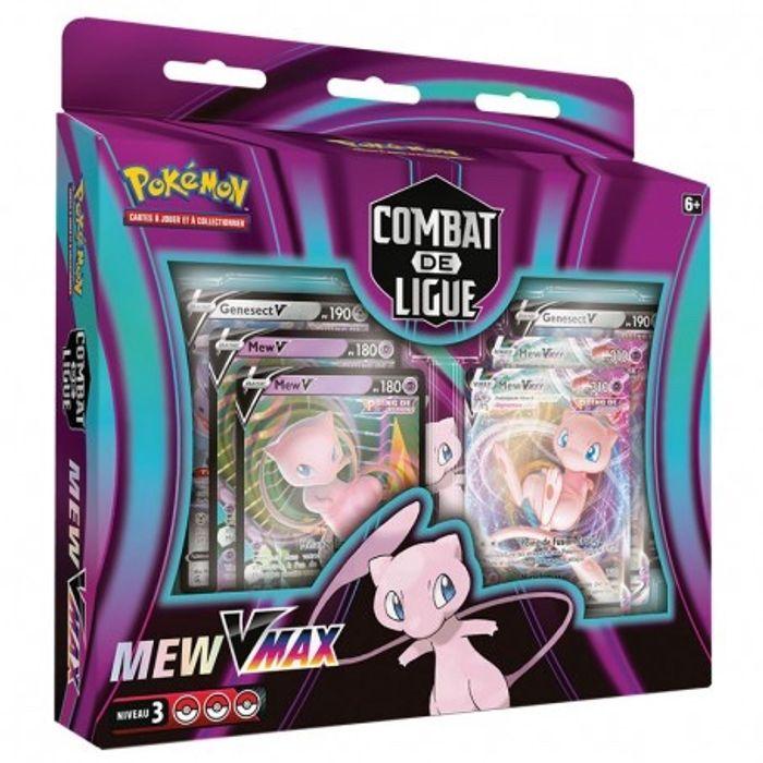 Deck Combat de Ligue Mew-VMAX Pokémon Cartes Coffret