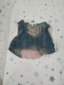 Veste jean bébé fille