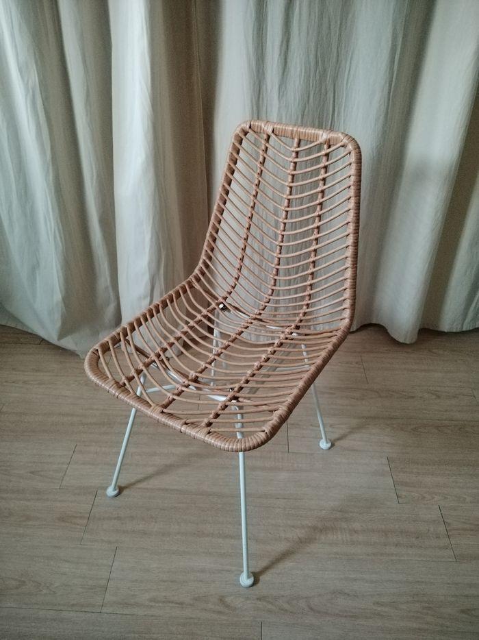 Chaise en rotin synthétique sklum - photo numéro 1