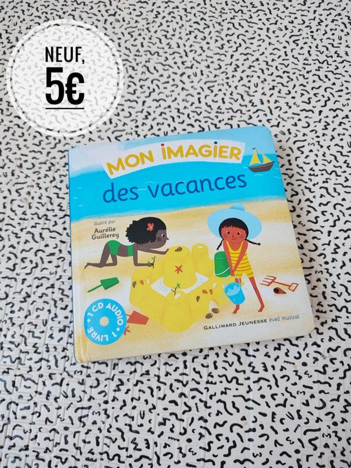 Livre mon imagier des vacances - photo numéro 1