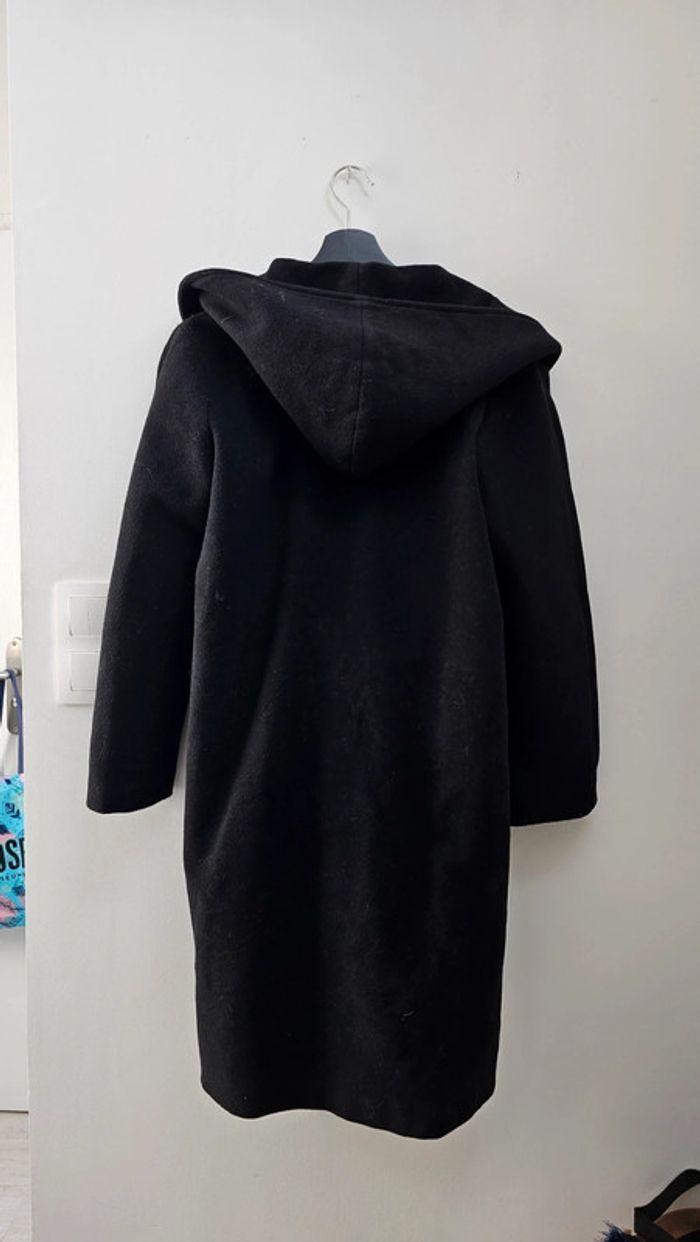 Manteau cape noir capuche Morgan - photo numéro 4