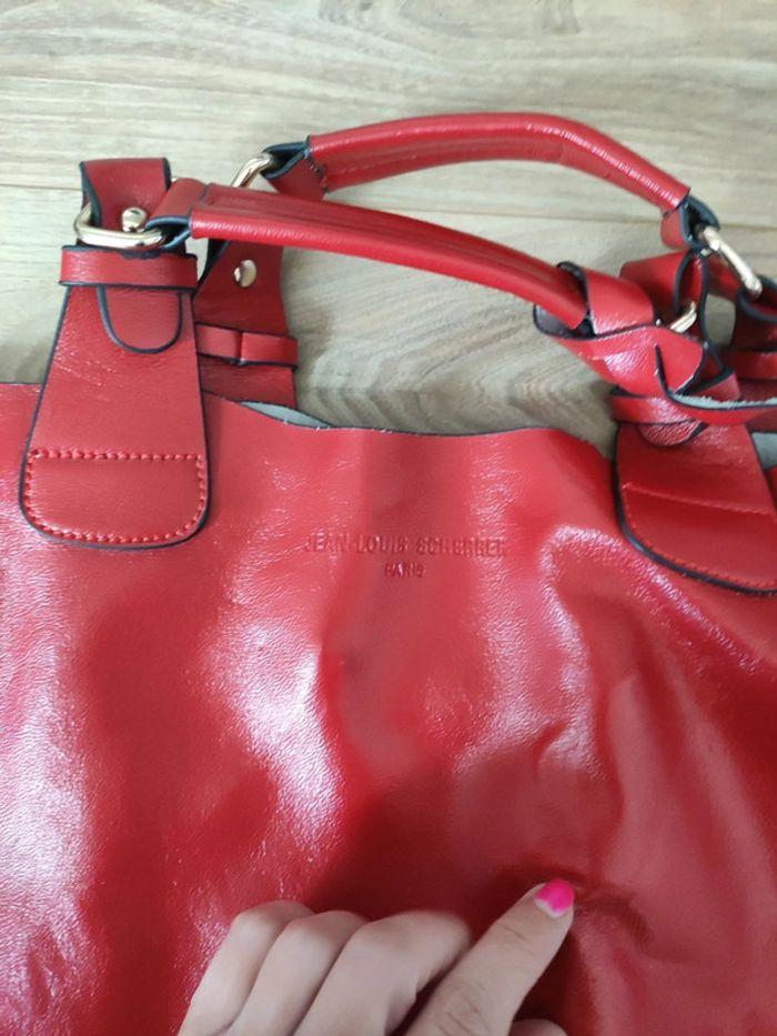 Sac rouge jean louis scherrer - photo numéro 4