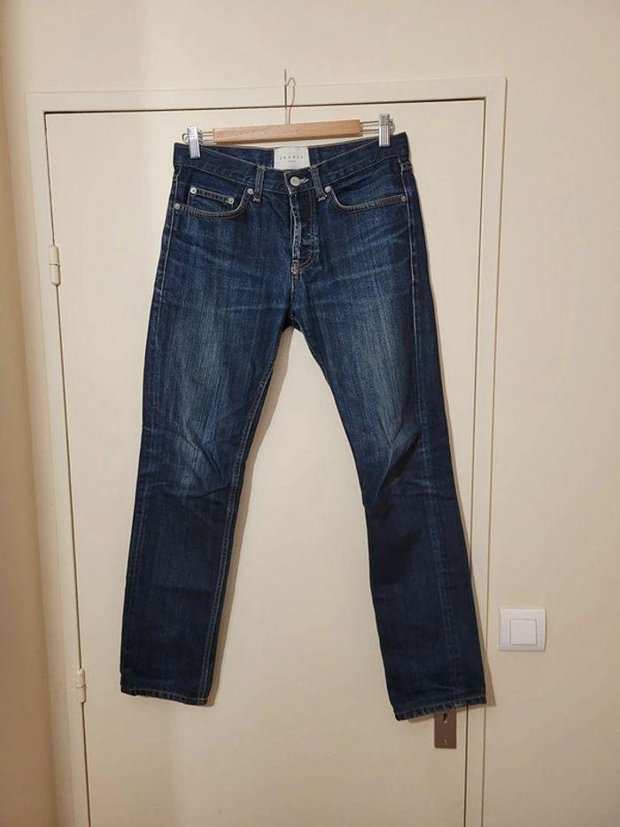 Jeans coupe droite Sandro marine taille W29 | FR 38 - photo numéro 1