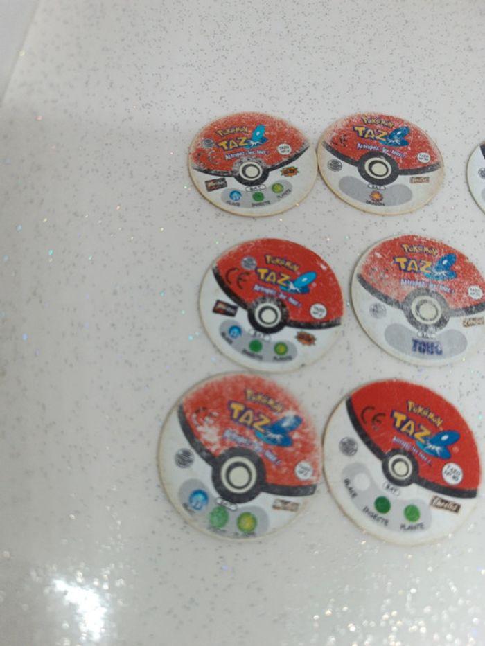 Pog pokémon Taz 50 51 tazo 66 2 80 36 13 83 67 caps Sacha minidrago leuphorie Salamèche soporifik - photo numéro 7