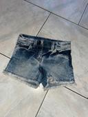 Short bleu style jean 5 ans