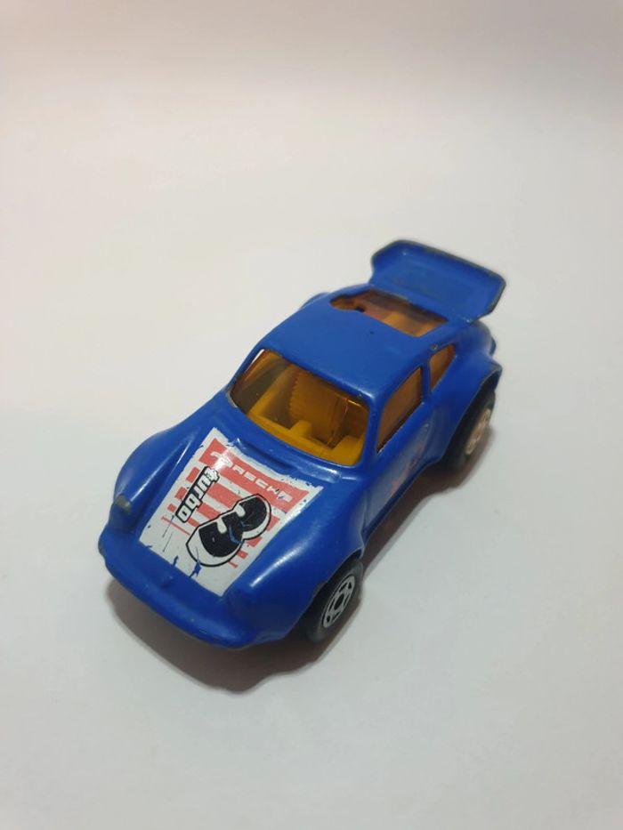 🇨🇵 Majorette Motor Porsche 911 Turbo, bleu - photo numéro 2