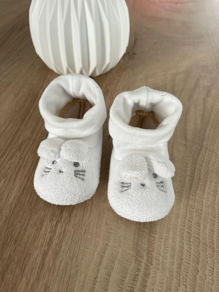 Jolie petit chaussons naissance - photo numéro 2