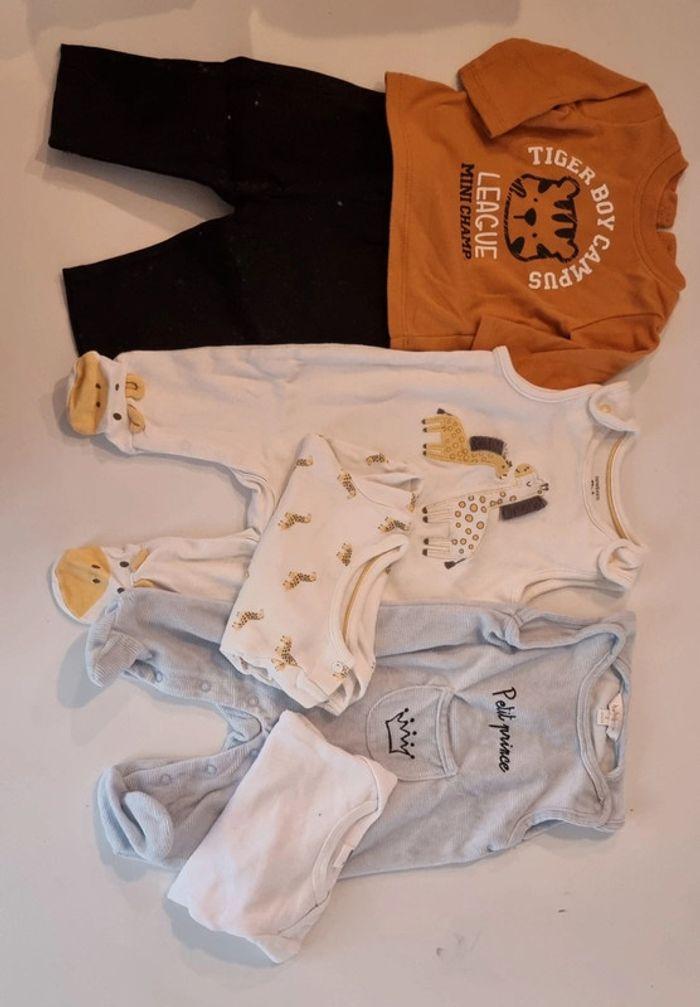 Lot vêtements bébé garçon chaud/hiver 3 mois - photo numéro 5