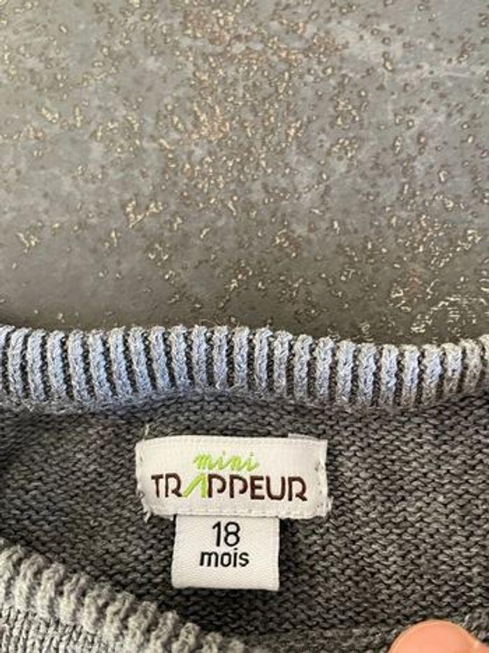 Pull petit trappeur garçon 18 mois - photo numéro 2