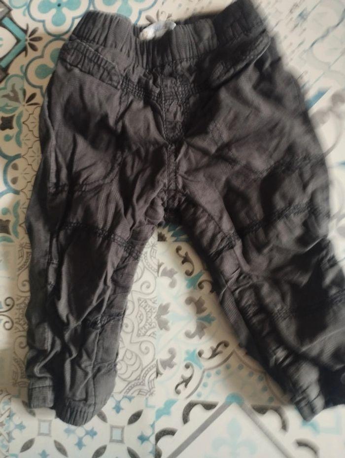 Lot de 8 pantalons fourrés doublés 12 mois tbe - photo numéro 5