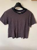 Tee-shirt rayé Pull&Bear taille S