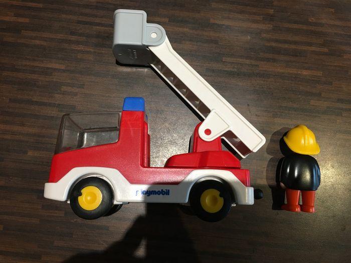 Camion de pompier et pompier 6967 Playmobil 1.2.3 - photo numéro 3