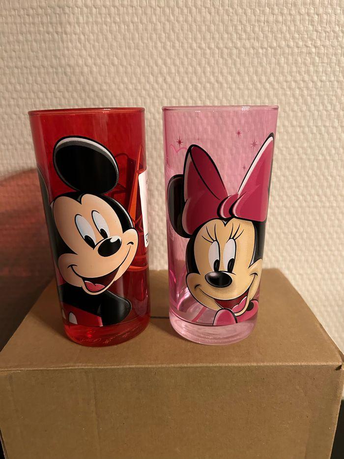 Verre Mickey et Minnie