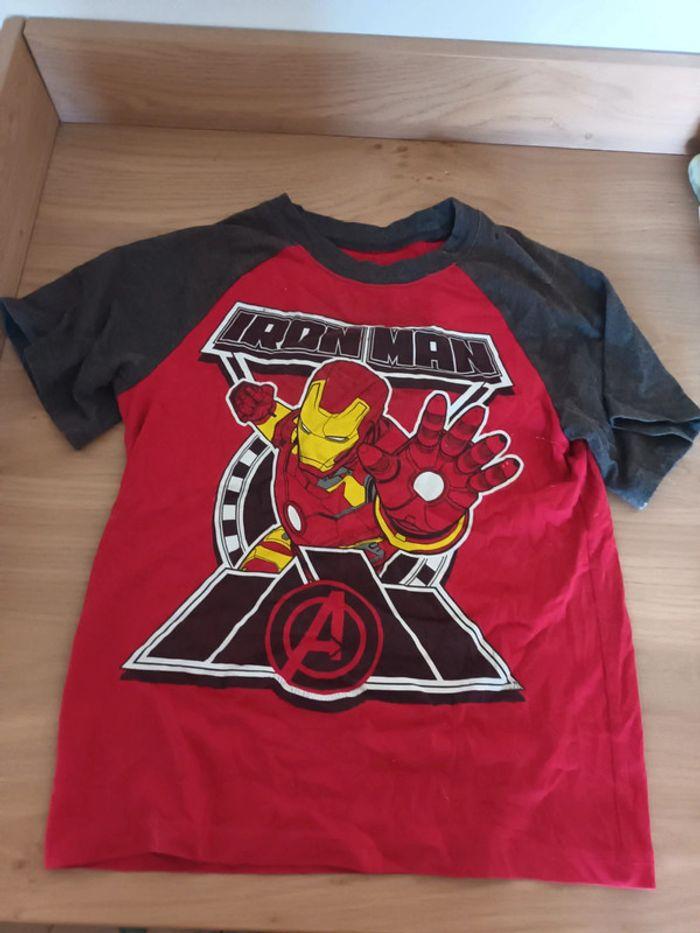 T shirst enfant Iron man - photo numéro 1