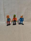 3 figurines playmobil