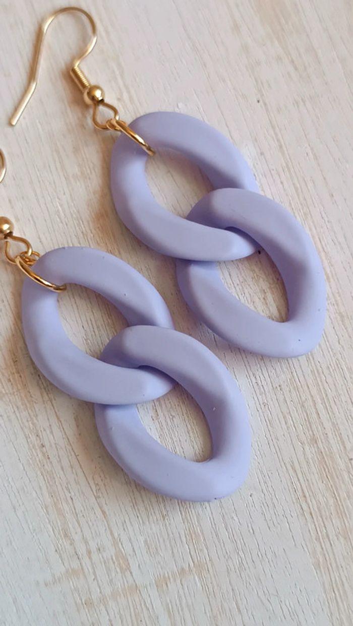 Jolies boucles d'oreilles tendances - photo numéro 2