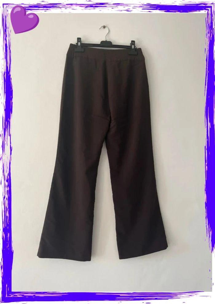 Pantalon marron - Taille 38 - photo numéro 4