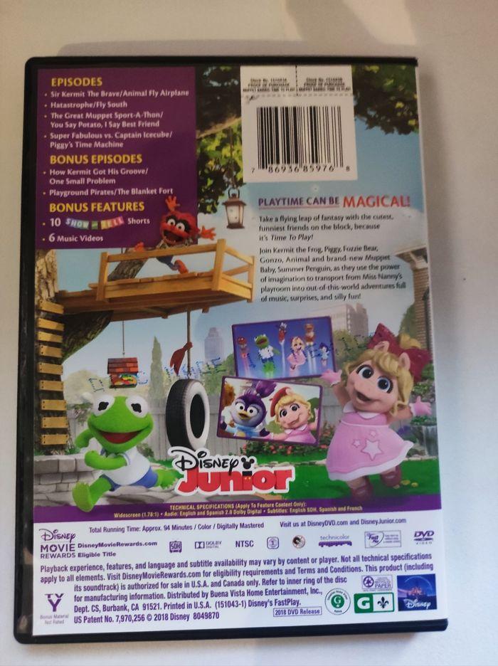 Dvd muppet babies Time to play / Disney - photo numéro 2