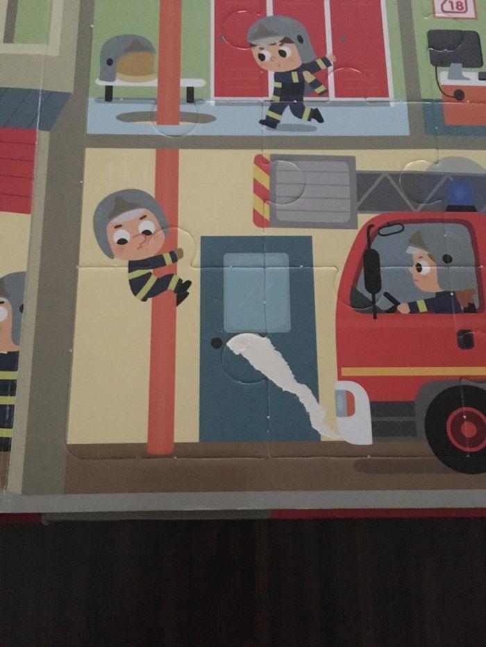 Mon livre Puzzle Les pompiers - photo numéro 4