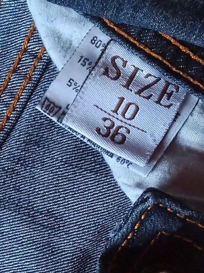 Jeans droit taille basse Femme 36 - photo numéro 4