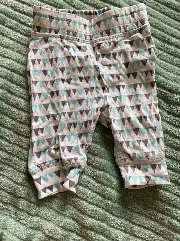 Lot pantalons bébé 1mois - photo numéro 2