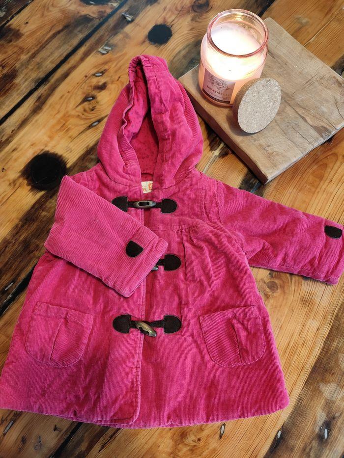 Manteau fushia - photo numéro 1