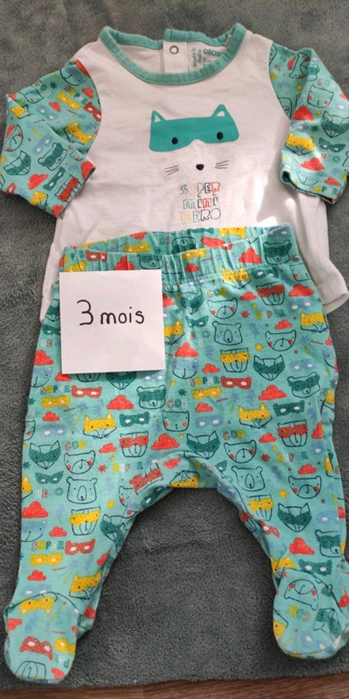 Pyjama garçon 3 mois